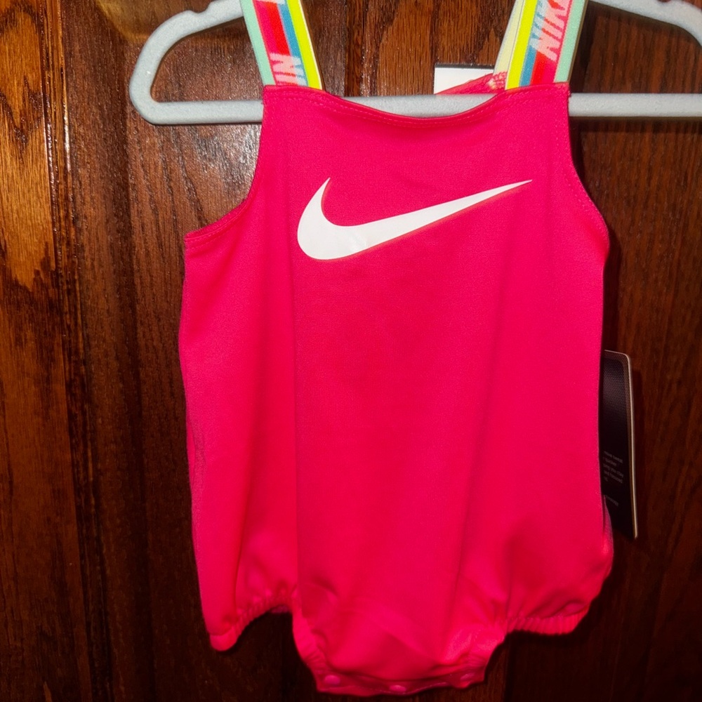 Nike Pink Baby Romper